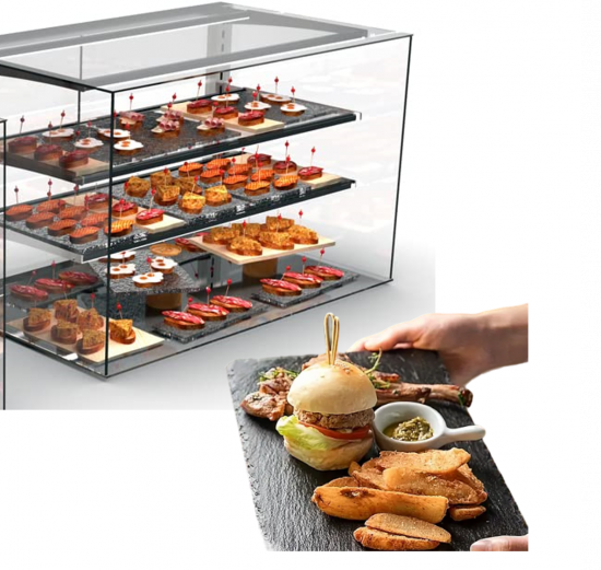 PIATTO ARDESIA RETT 20X30